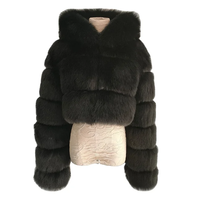 PREMIUM LUXURY FAUX FUR COAT