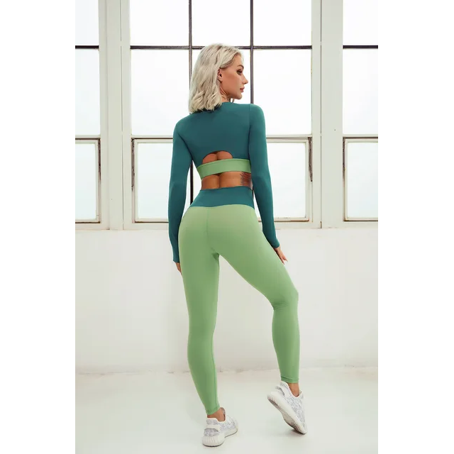 Tiffany Color Block Active Set