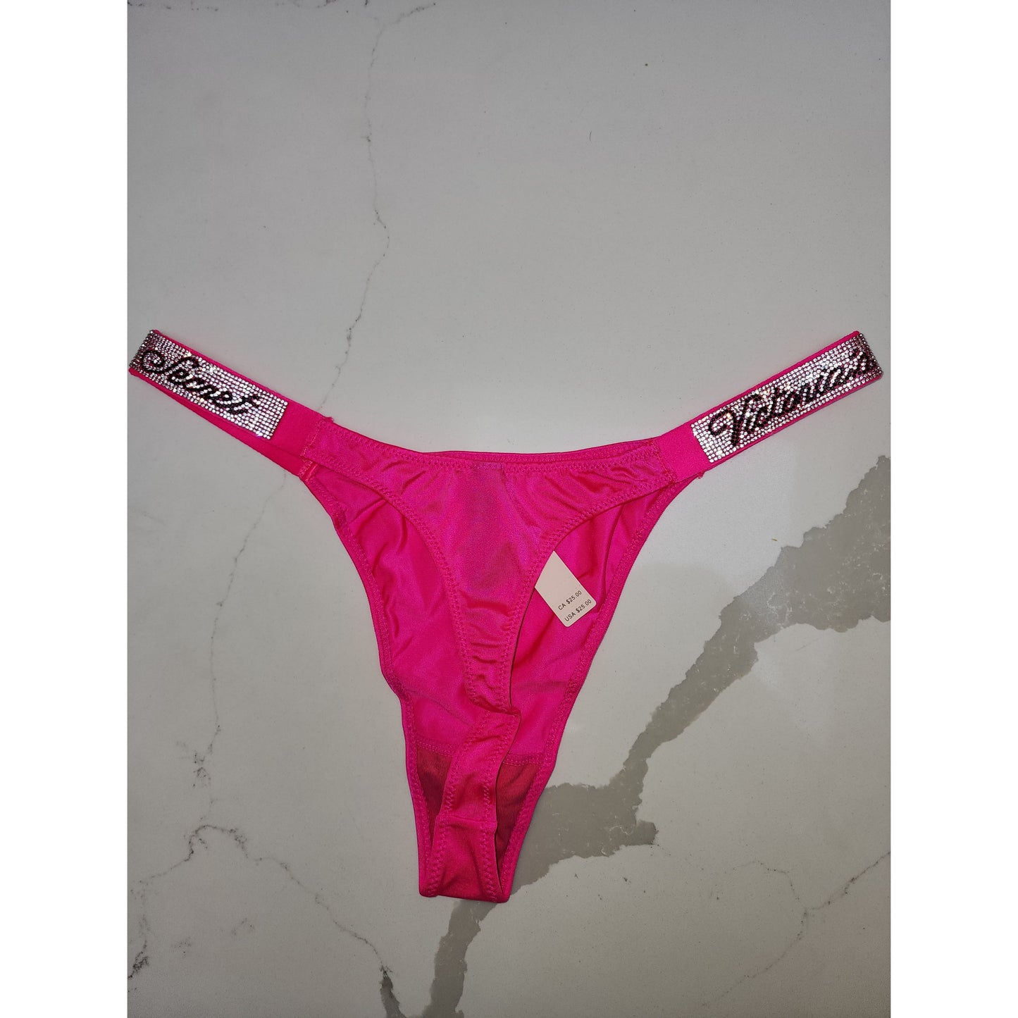 VS SLING STRAP CURSIVE NEW 24 G STRING