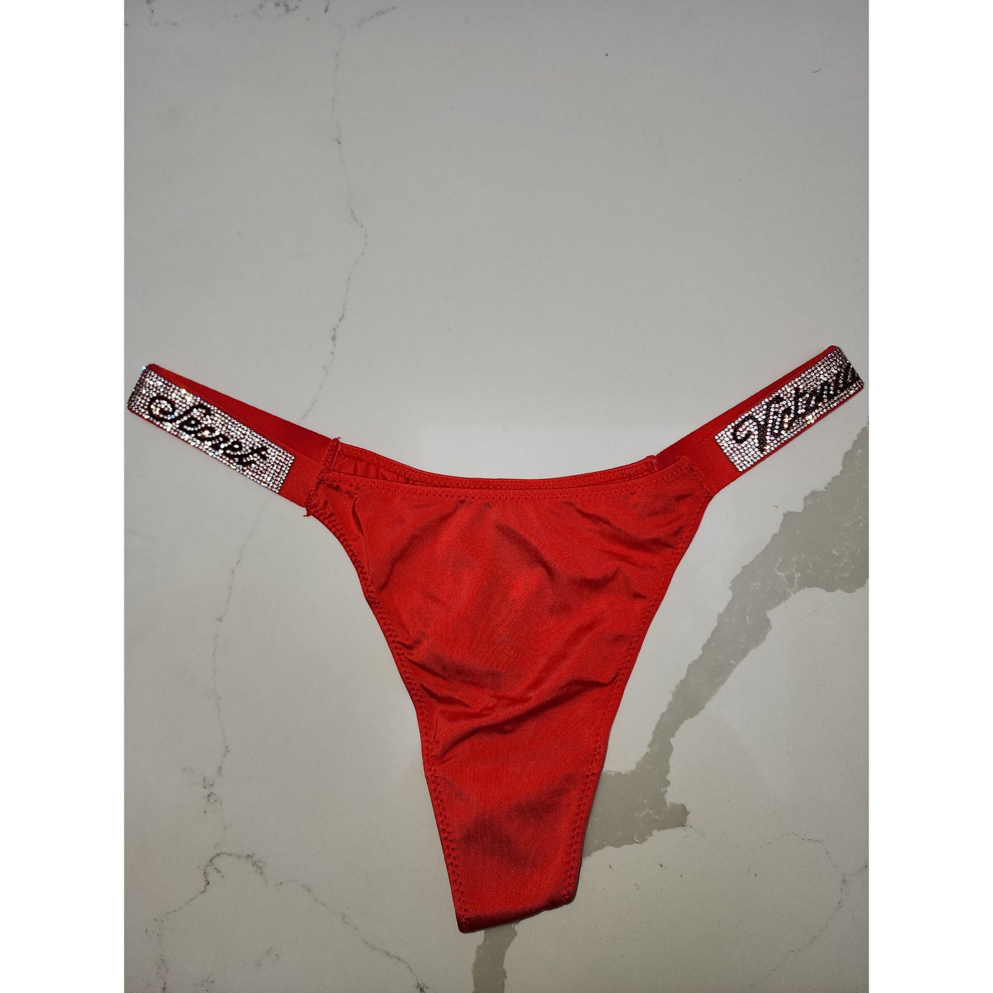 VS SLING STRAP CURSIVE NEW 24 G STRING