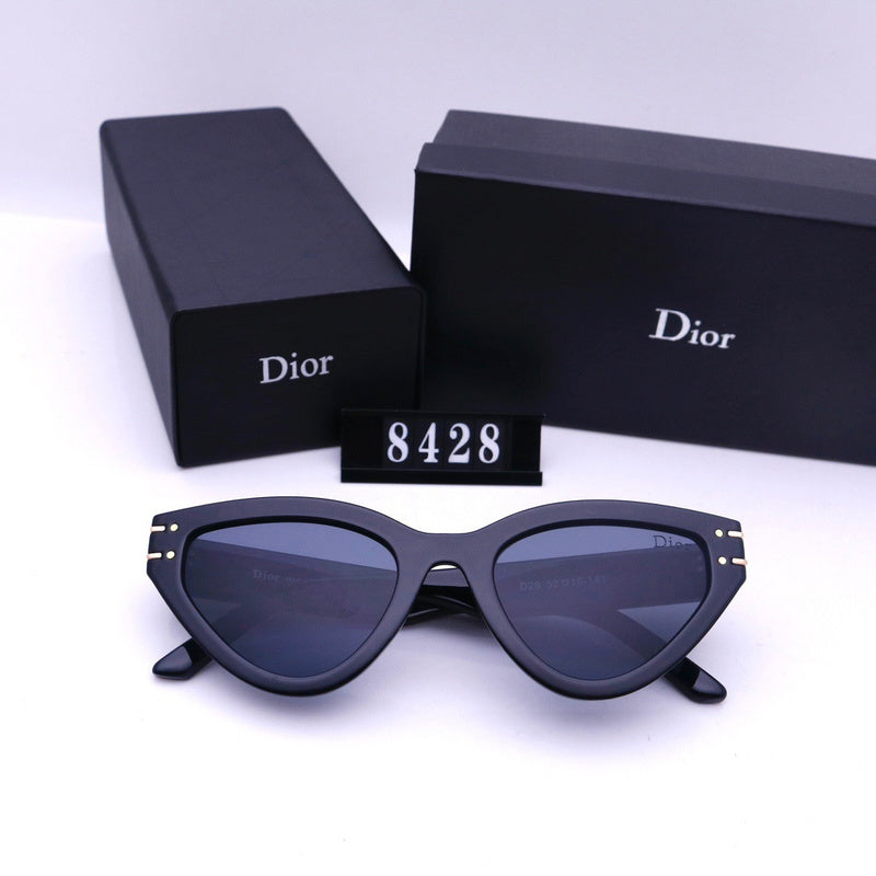 CD 2025 sunglasses black&silver