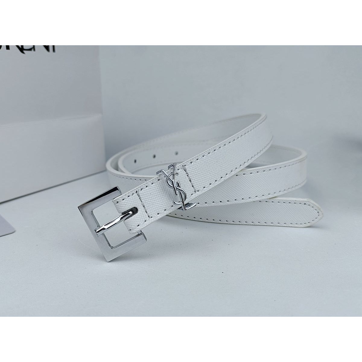 YSL ladies belt thin