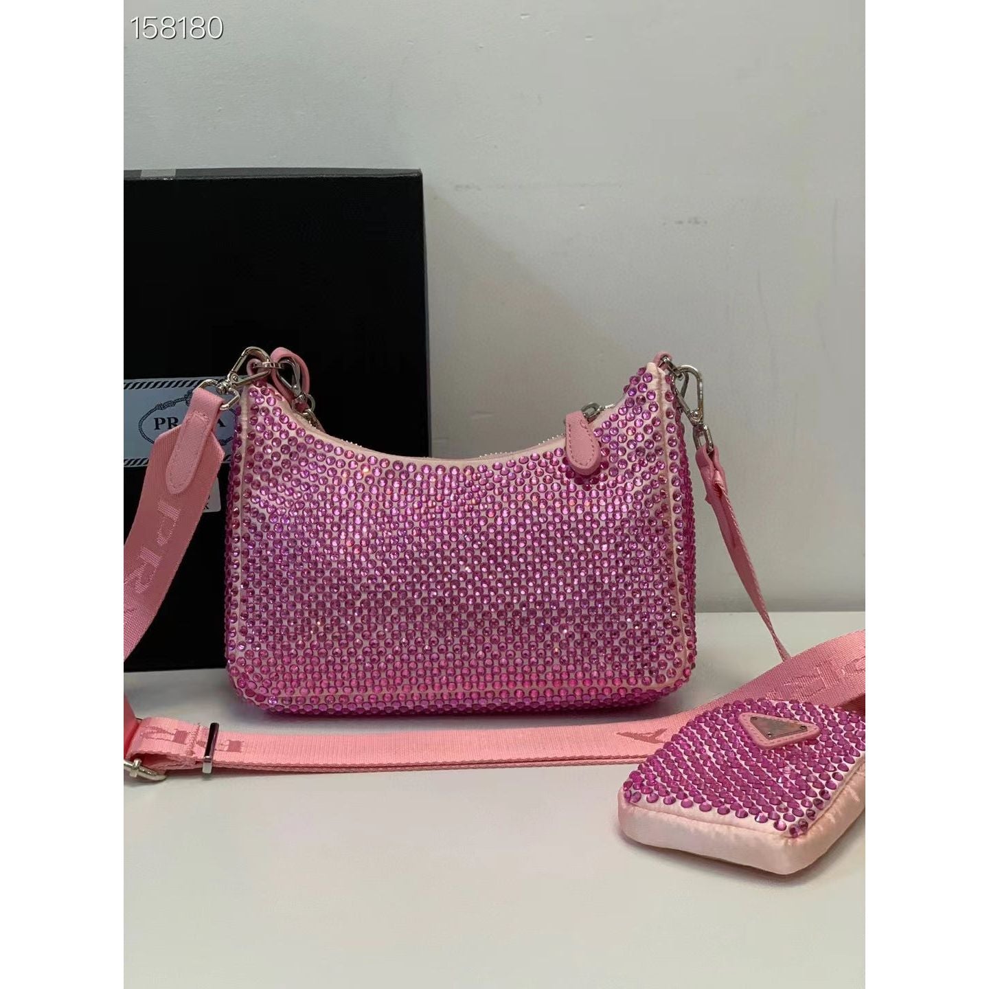 PR DIAMANTÉ SLING TRAP BAG