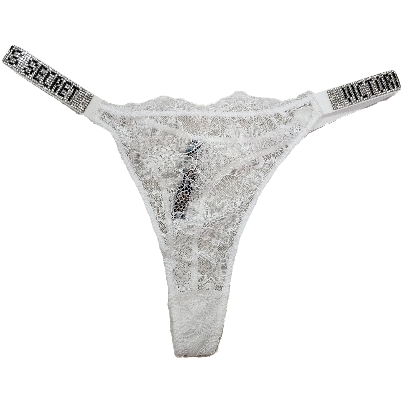 VS Shine Strap Lace Thong