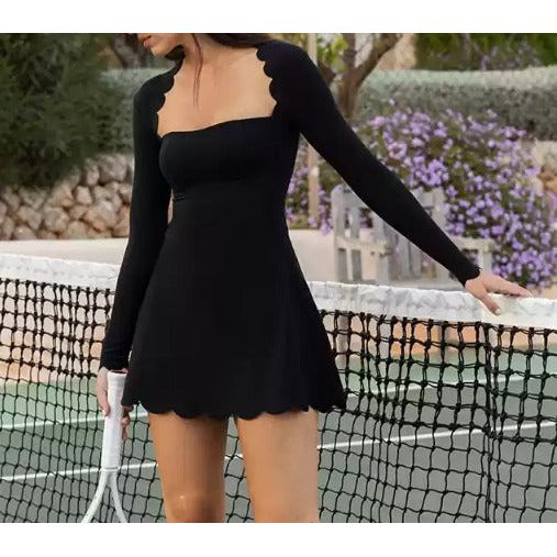 Tennis Scallop Dress