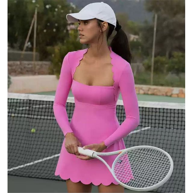 Tennis Scallop Dress