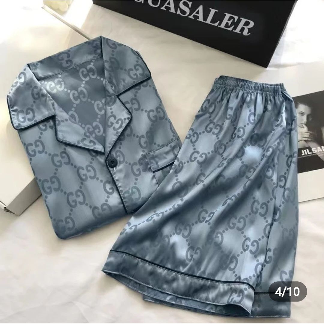 Summer Luxury Satin Pyjamas