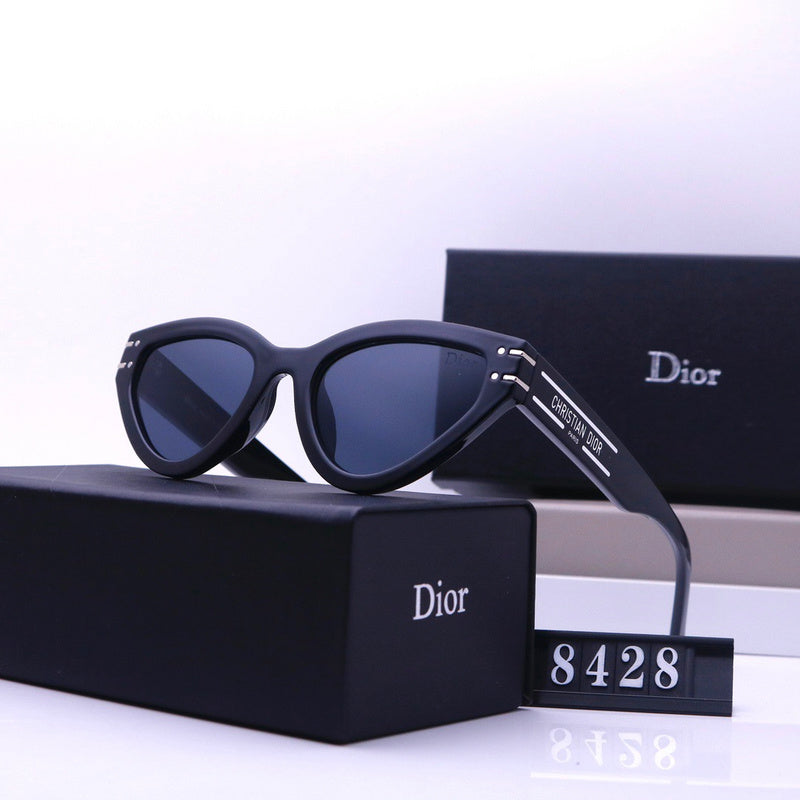 CD 2025 sunglasses black&silver