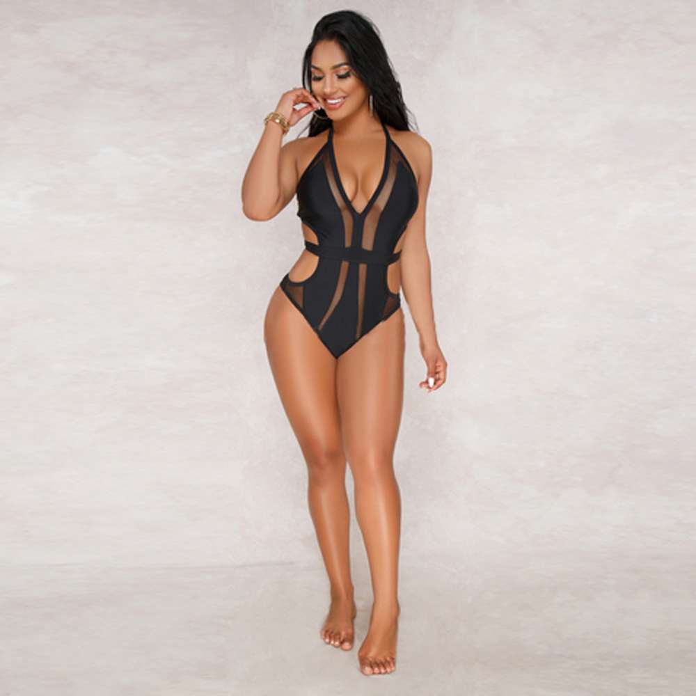 Sexy Black Full Piece