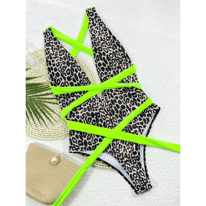 Neon Leopard Full Piece