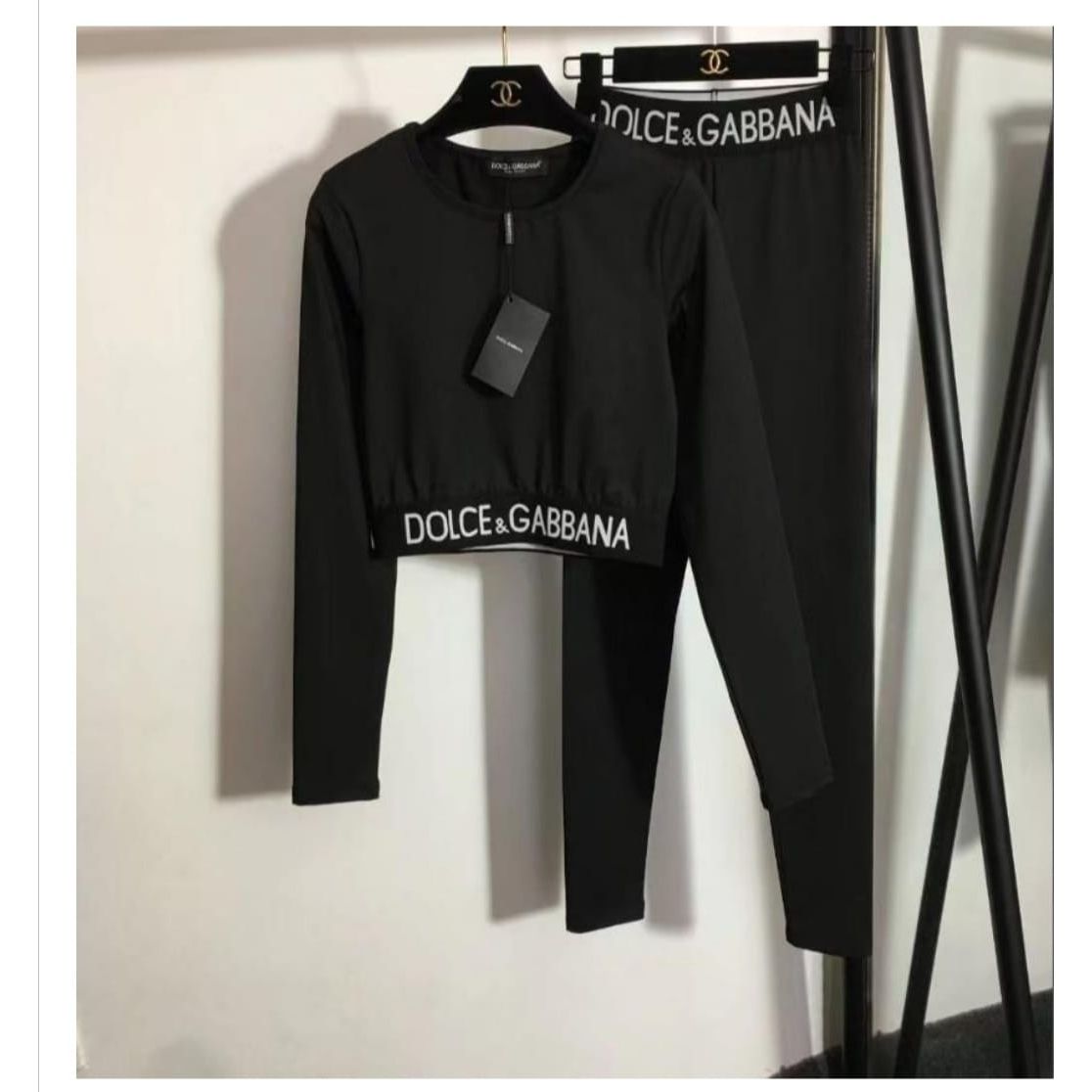 DG Black long sleeve set