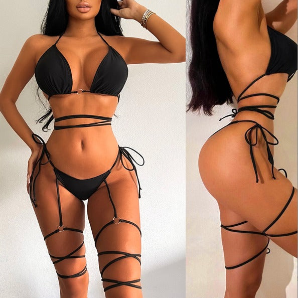 Laced Up Bikini