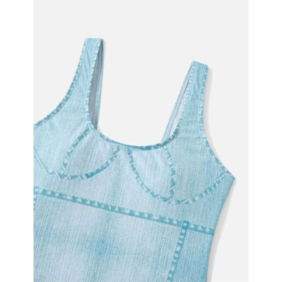 Denim Look Full Piece