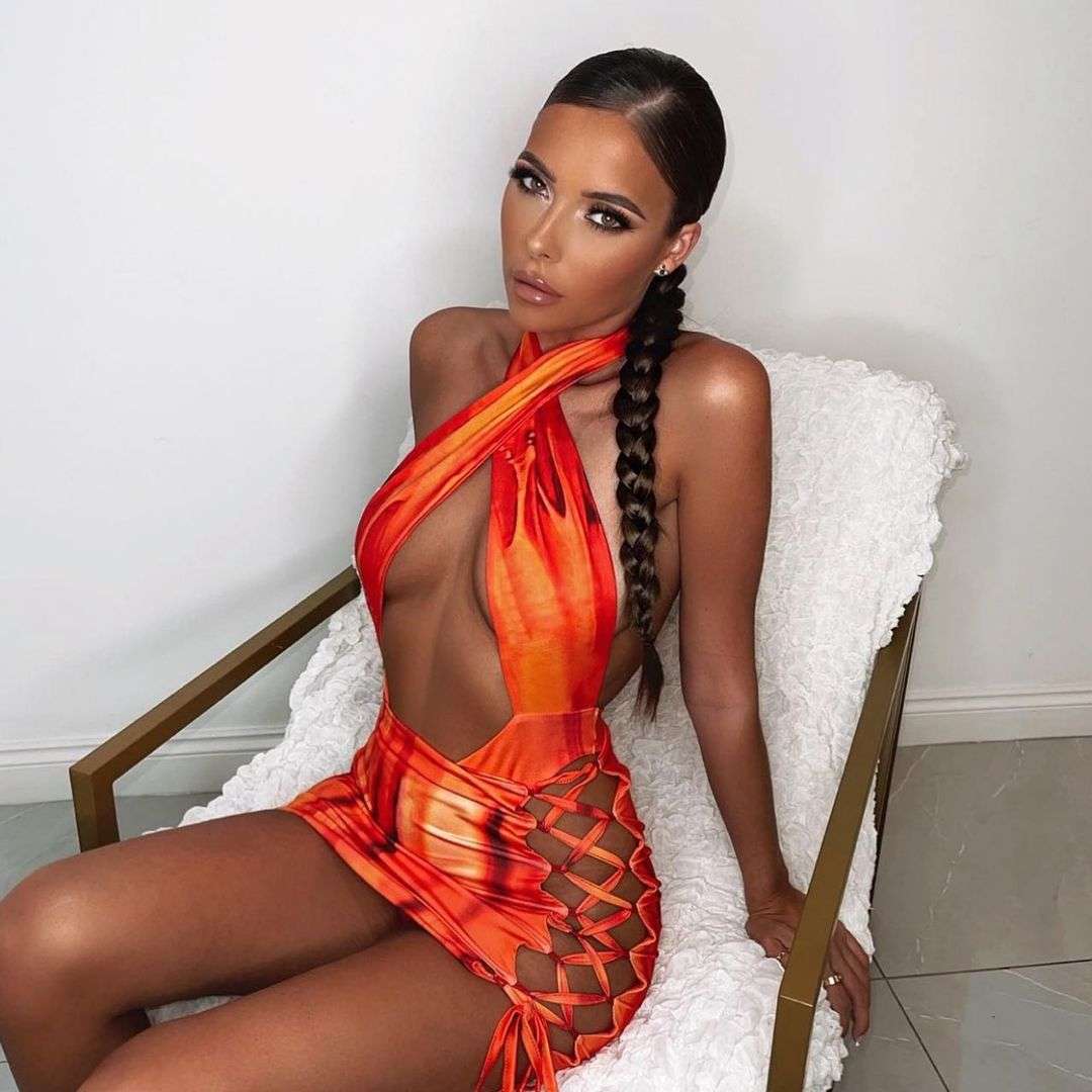 Burnt Orange 2 Piece Set