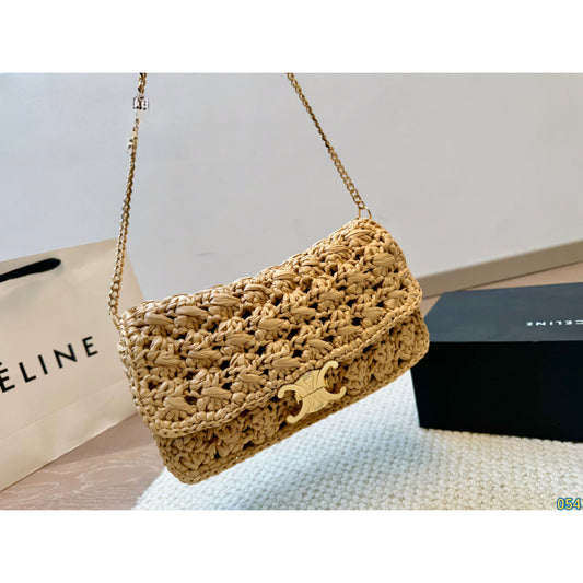 CEL Raffia bag small sling