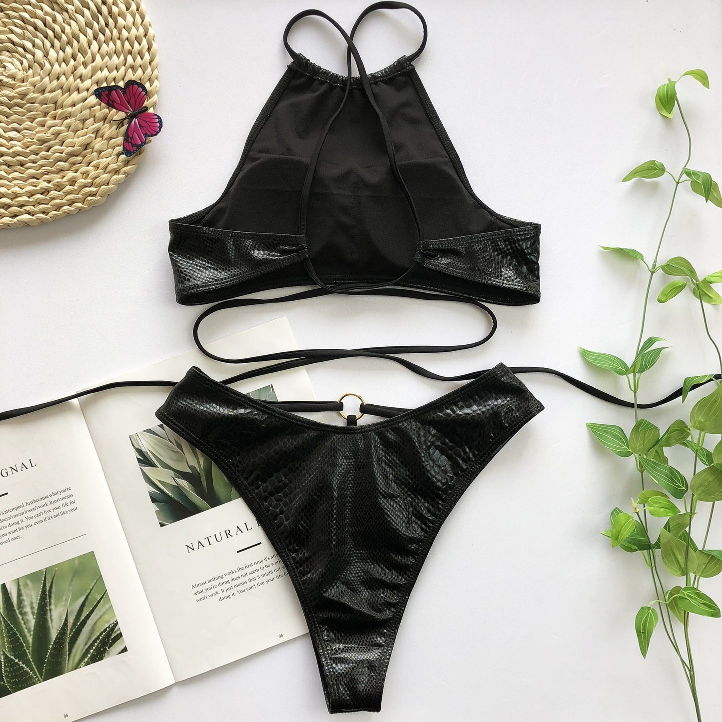 Black Snake Bikini