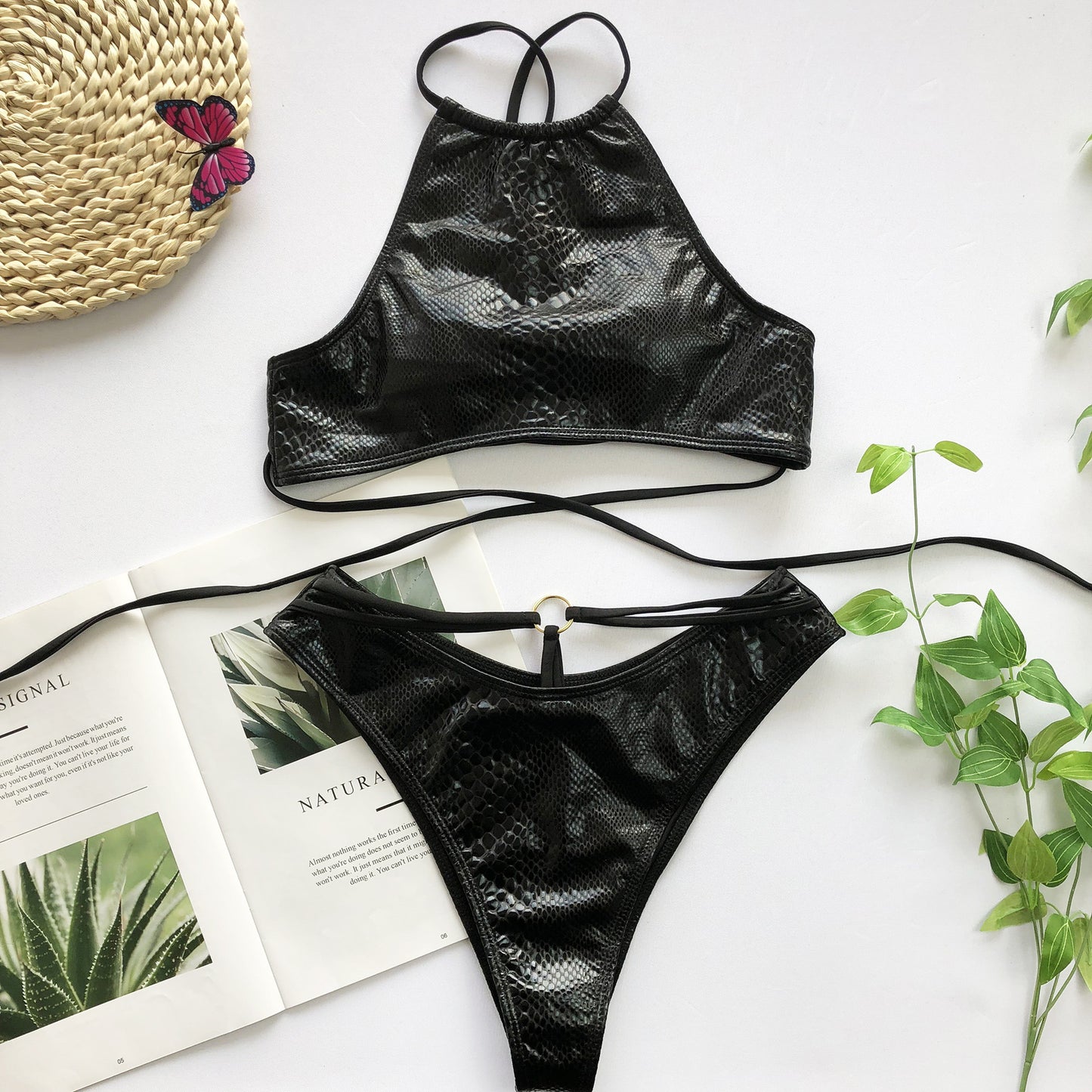 Black Snake Bikini