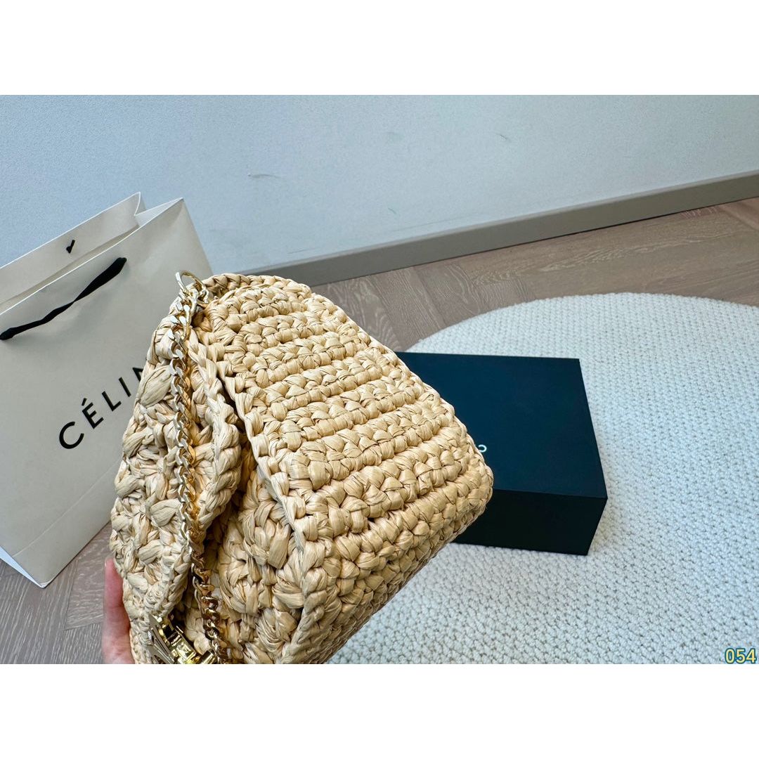 CEL Raffia bag small sling