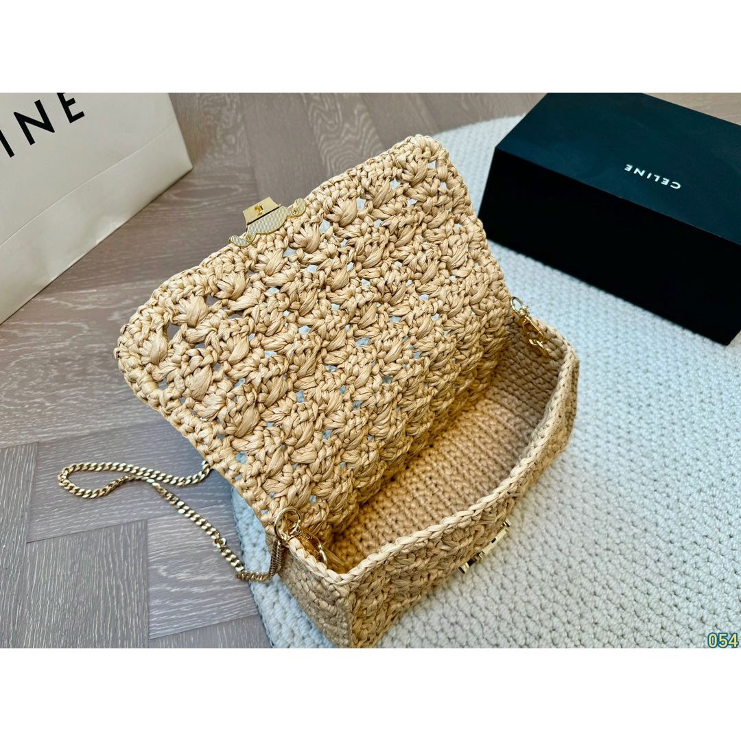 CEL Raffia bag small sling