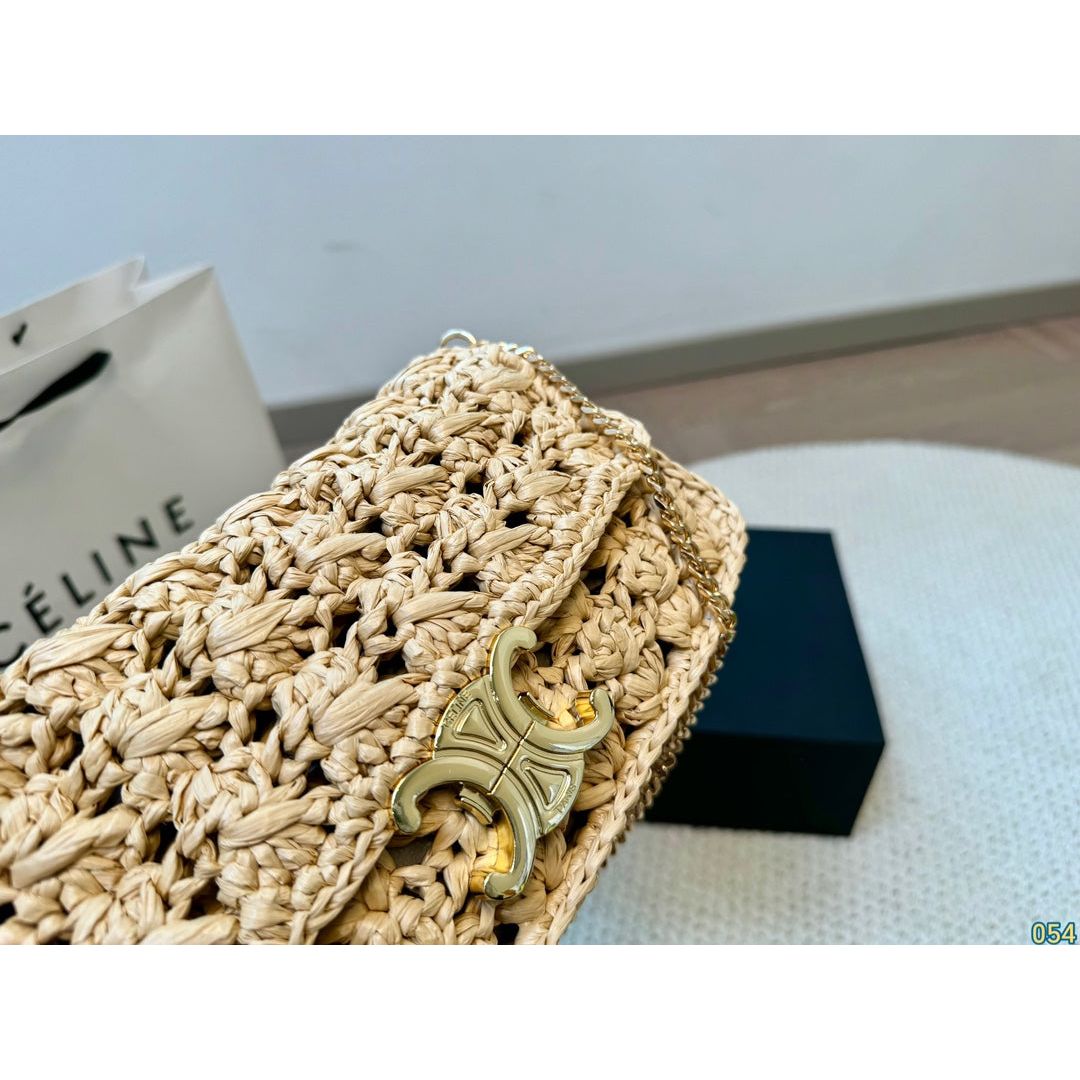 CEL Raffia bag small sling