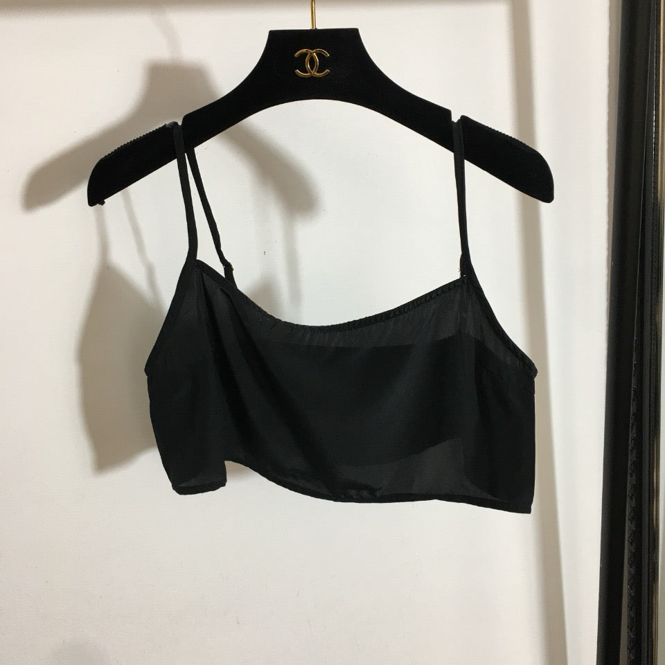 PR Crop Diamanté Top