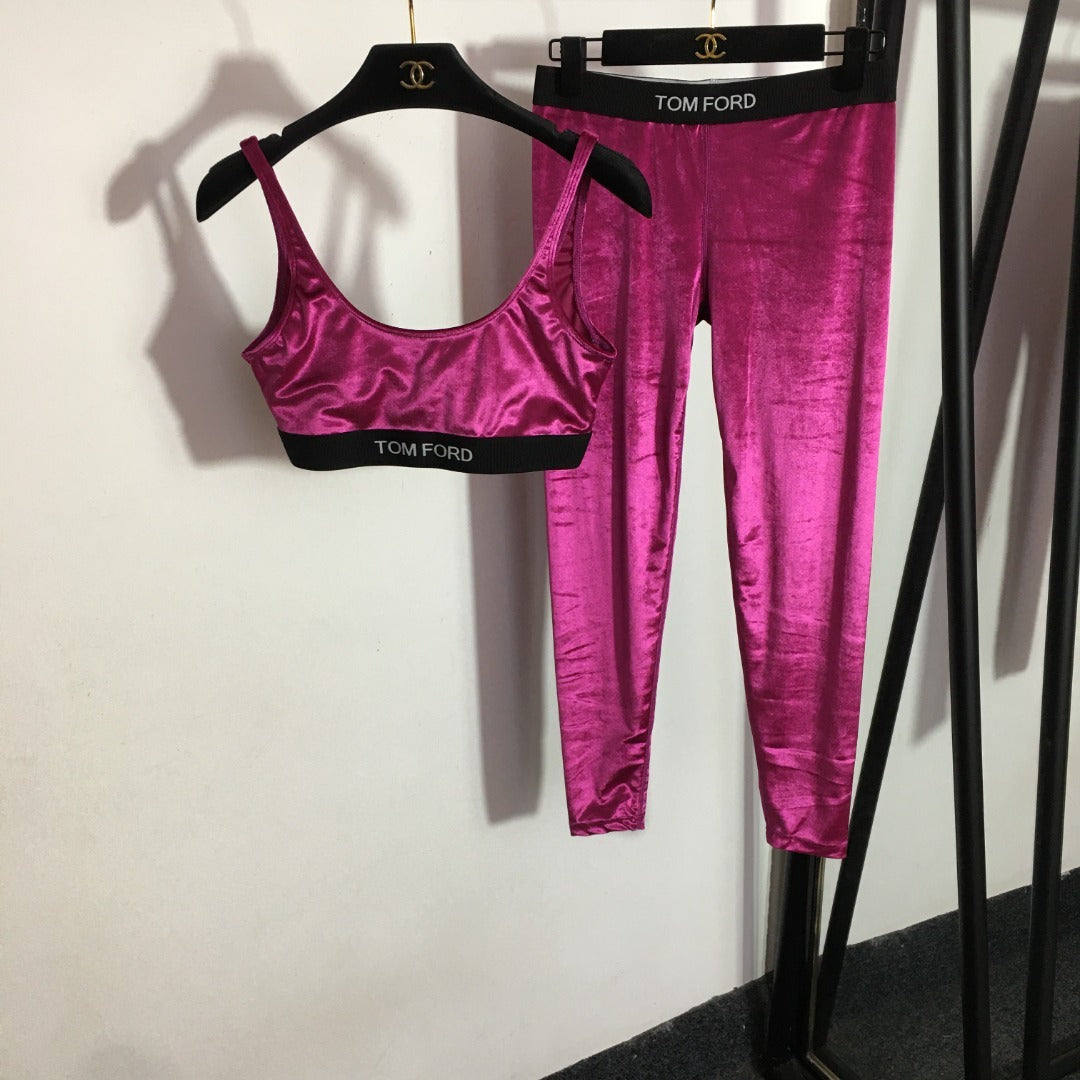 Velvet Activewear Set