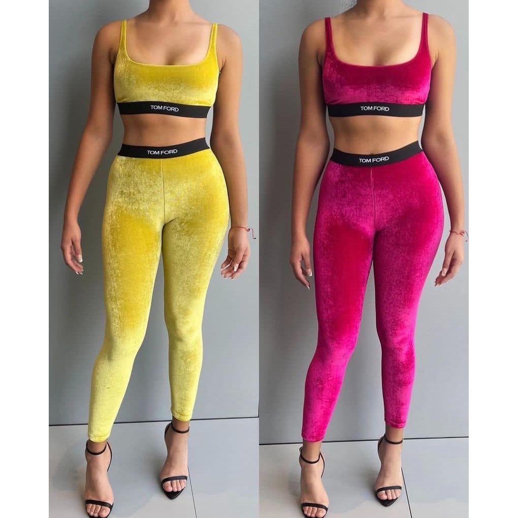 Velvet Activewear Set
