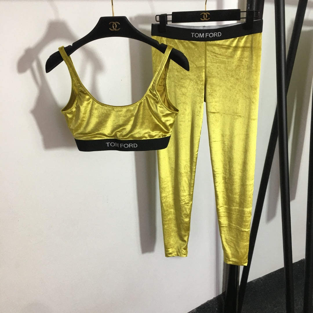 Velvet Activewear Set