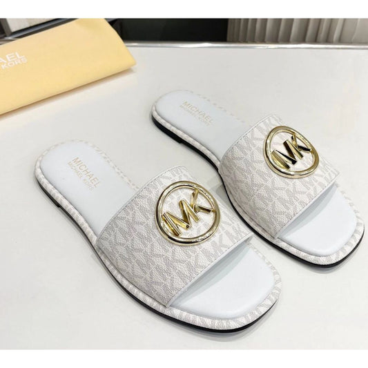MK logo sandal