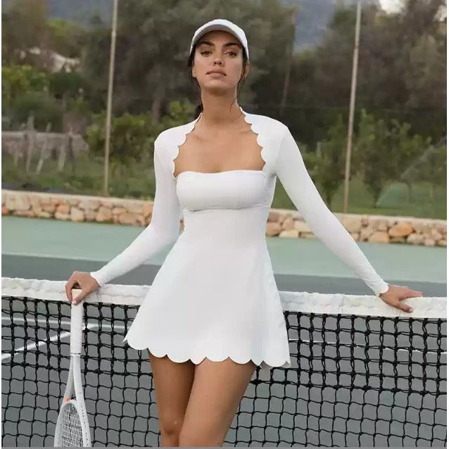 Tennis Scallop Dress