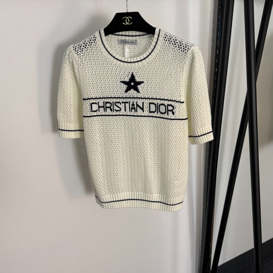 CD Short sleeve cardigan