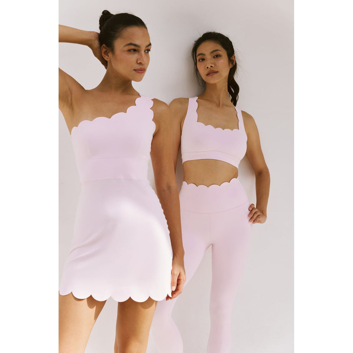 Scallop tennis dress 2025