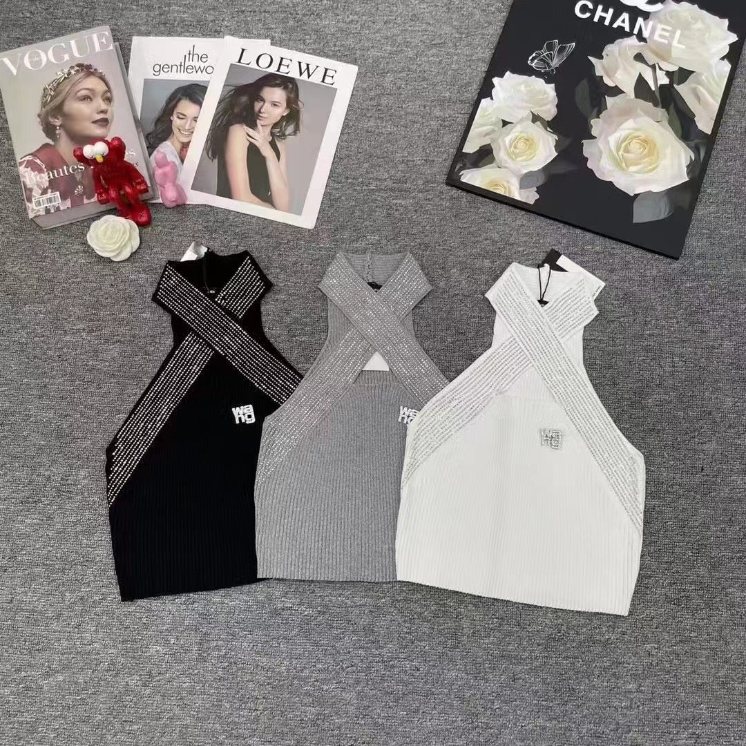 Diamanté CC Top Halter