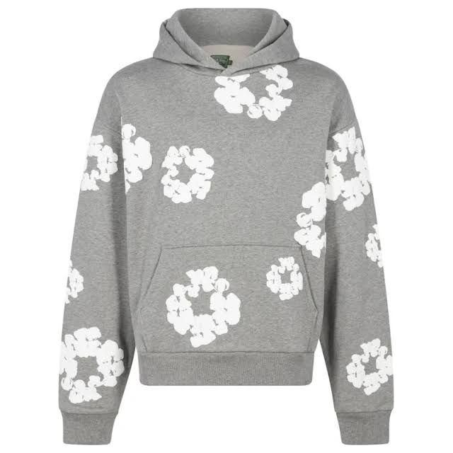 Denim T Oversized Hoodie